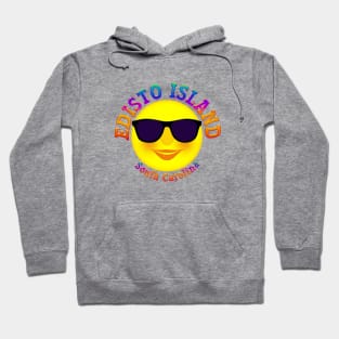 Colorful Cartoon Sun EDISTO ISLAND SOUTH CAROLINA Hoodie